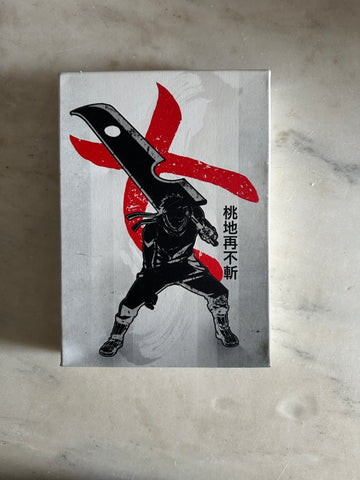 ONLY ONE AVAILABLE- HAND MADE -ANIME NARUTO - MOMOCHI ZABUZA ART ON CANVA - FREE DELIVERY