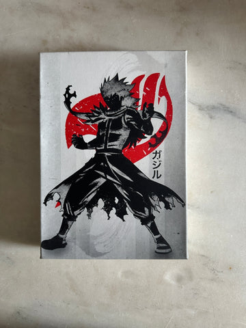 ONLY ONE AVAILABLE- HAND MADE -ANIME FAIRY TAIL - GAJEEL REDFOX ART ON CANVA - FREE DELIVERY