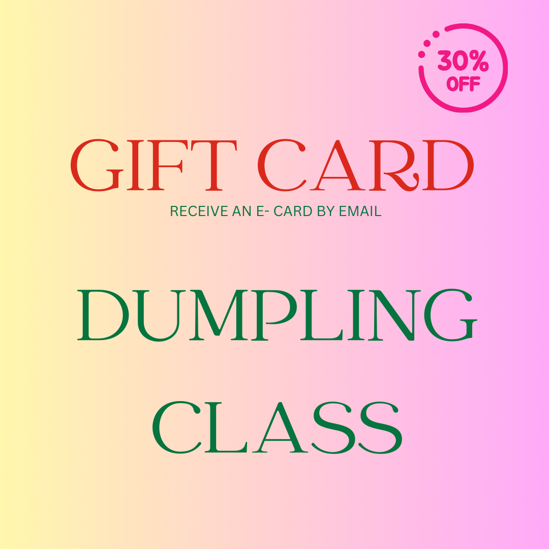 GIFT CARD- Dumplings Making Class