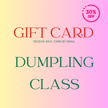 GIFT CARD- Dumplings Making Class