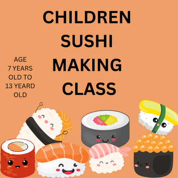 Children sushi making class 28th May at 16:00