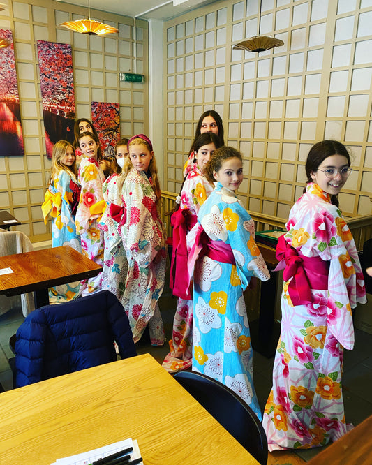 Festive Deal! Children Sushi Making Party (for up to 10 kids). Kimono hire is free!