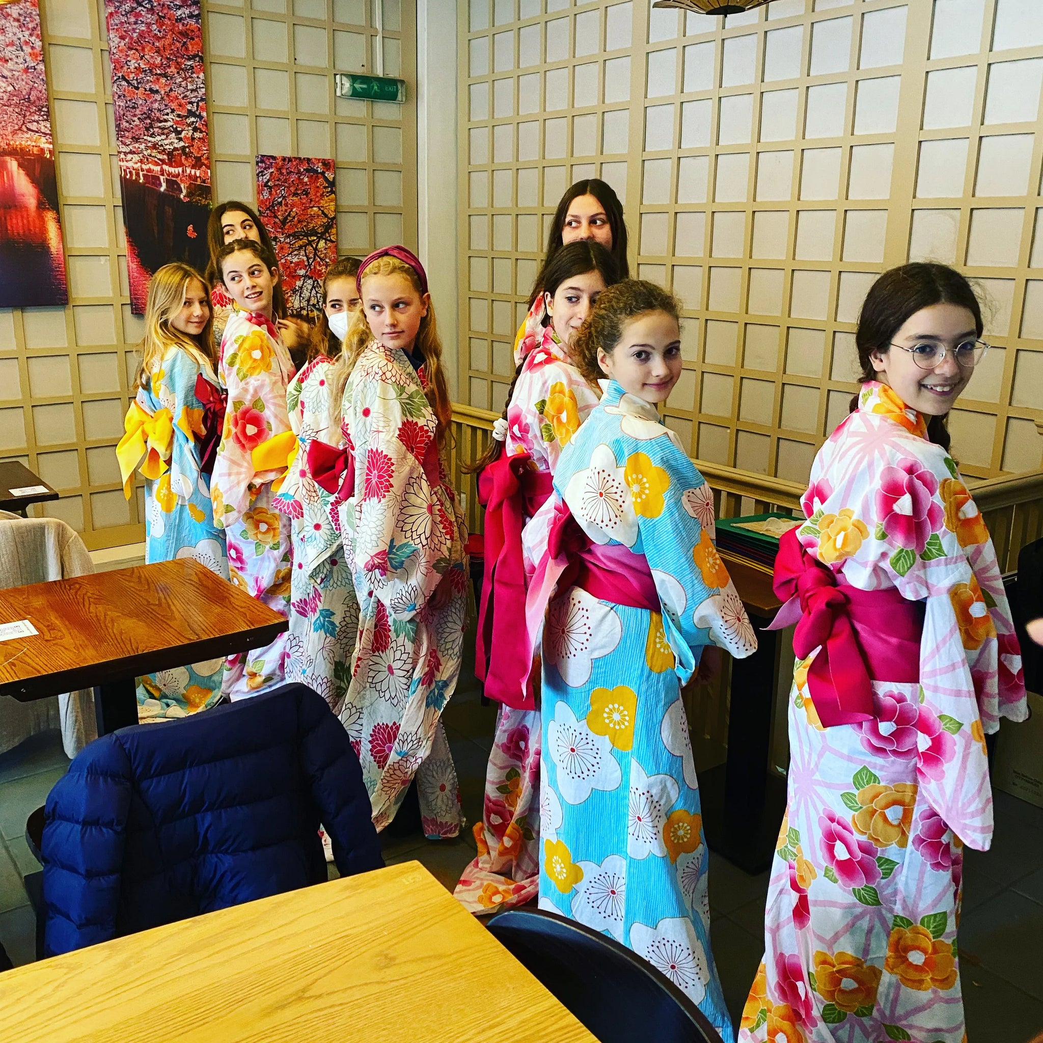 Festive Deal! Children Sushi Making Party (for up to 10 kids). Kimono hire is free!