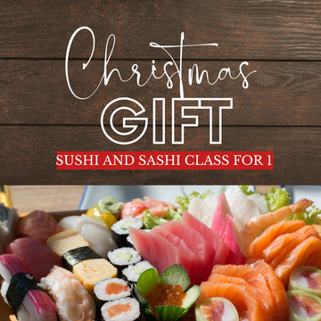 Sushi and Sashimi. - gift voucher BRING ONE FOR FREE -