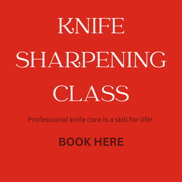 Knife sharpening and sashimi  class