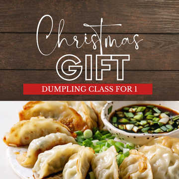Dumpling class  - gift voucher BRING ONE FOR FREE -