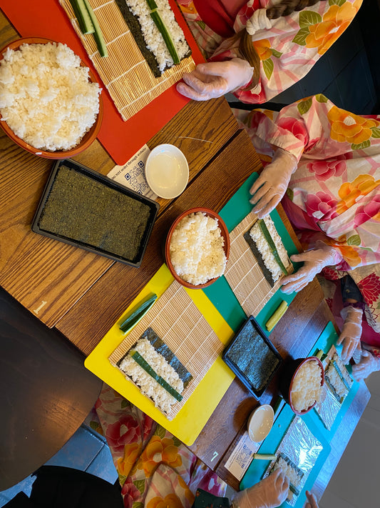 Children sushi making class 28th May at 16:00