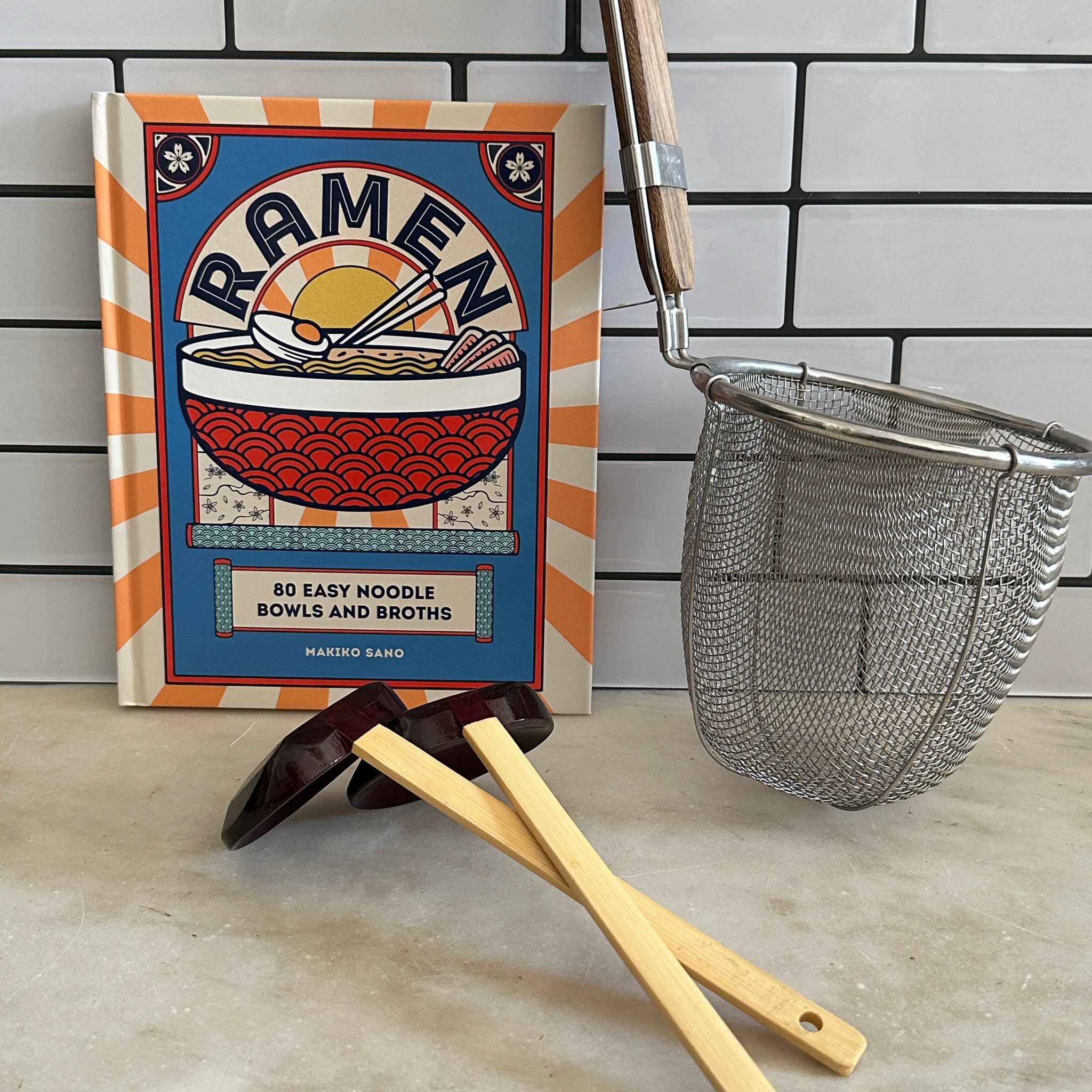 Ramen sieve and  spoons - the best gift for ramen lovers!