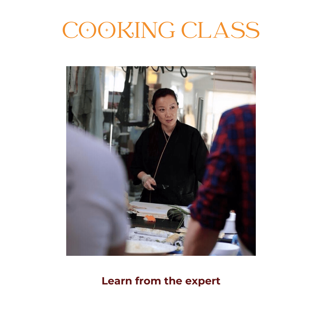 Sushi class. - gift voucher BRING ONE FOR FREE - Suzu House