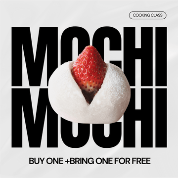 Mochi class gift voucher BRING ONE FOR FREE - Suzu House