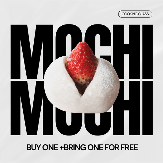 Mochi class gift voucher BRING ONE FOR FREE - Suzu House