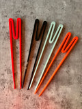 Plastic easy chopsticks - Suzu HouseRed