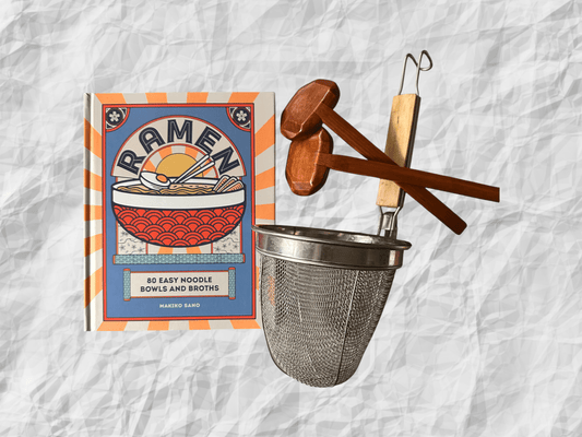 Ramen sieve and spoons - the best gift for ramen lovers! - Suzu House