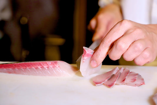 Knife sharpening and sashimi  class